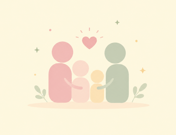 Illustration famille